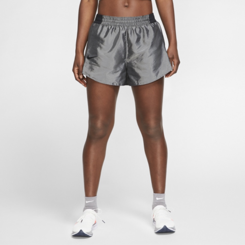 Nike Tempo Lux Women's Shorts In Dark Metallic Grey
